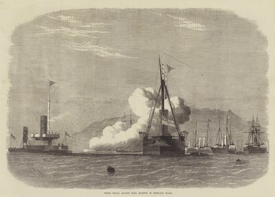 Essais de Tir contre le HMS Glatton à Portland Roads - Edwin Weedon