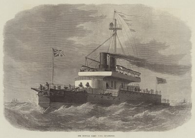 Notre flotte cuirassée, HMS Devastation - Edwin Weedon