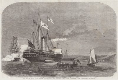 Le Grand-Duc Constantin débarquant d