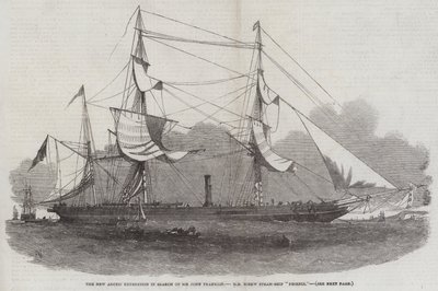 La nouvelle expédition arctique à la recherche de Sir John Franklin, HM Screw Steam-Ship Phoenix - Edwin Weedon