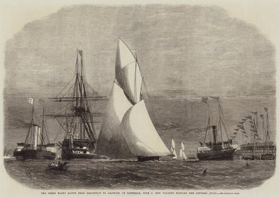 La course de yachts de l