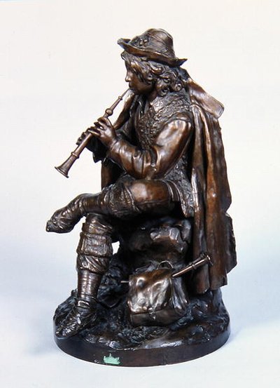 Garçon avec chapeau, vers 1870 - Edwin Weissenfels