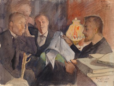 Au Studio de Paris - Eero Järnefelt