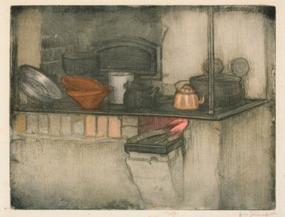 Poêle de la maison Wasenius II - Eero Järnefelt