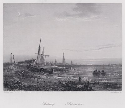 Anvers (gravure) - Egidius Linnig