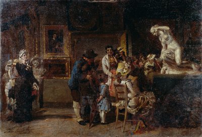 Visite au musée, par Egisto Lancerotto - Egisto Lancerotto