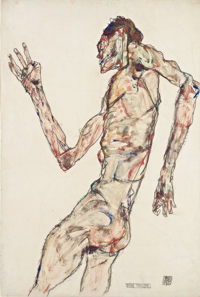 Le Danseur - Egon Schiele