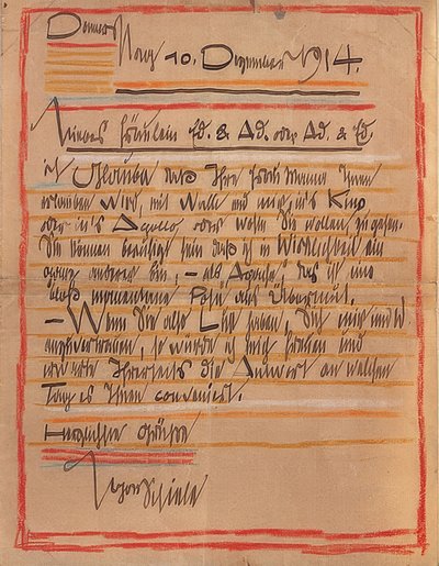 Lettre artistique d