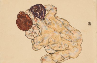 Homme et femme - Egon Schiele