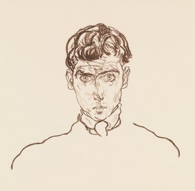 Portrait de Paris von Gütersloh, 1918 - Egon Schiele