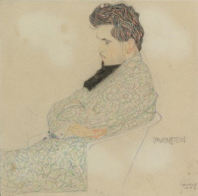 Portrait du compositeur Arthur Löwenstein, 1909 - Egon Schiele