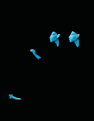 Deux incrustations de main et de pied, Nouvel Empire, vers 1388-1292 av. J.-C. - Egyptian 13th Dynasty