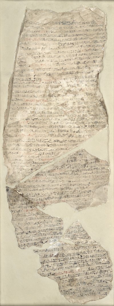Ostracon de Sinuhe, Nouvel Empire (calcaire) - Egyptian 18th Dynasty