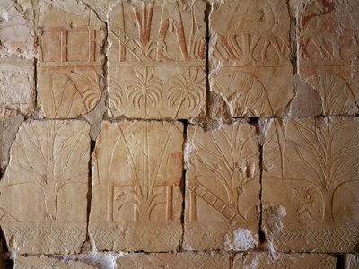 Végétation, détail de la scène représentant l