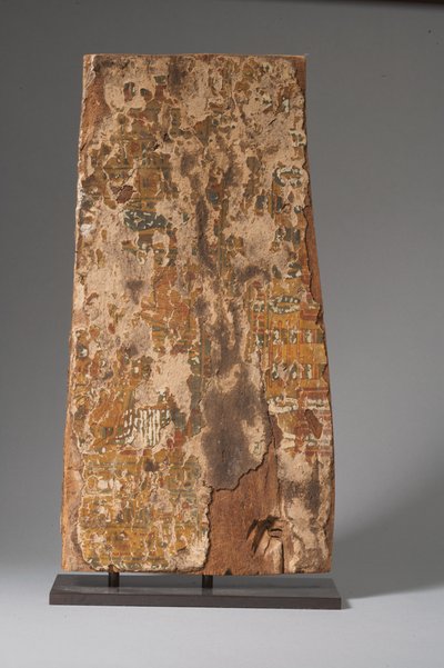 Revers du panneau de sarcophage, Troisième Période Intermédiaire - Egyptian 21st Dynasty