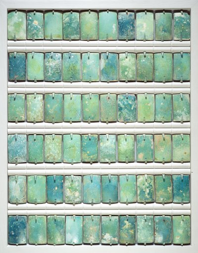 Carreaux, de la pyramide à degrés de Djoser, Saqqarah, Ancien Empire, 2667-2648 av. J.-C. - Egyptian 3rd Dynasty