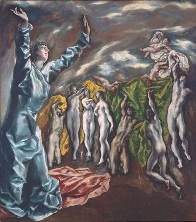 La Vision de Saint Jean, vers 1609-14 - El Greco