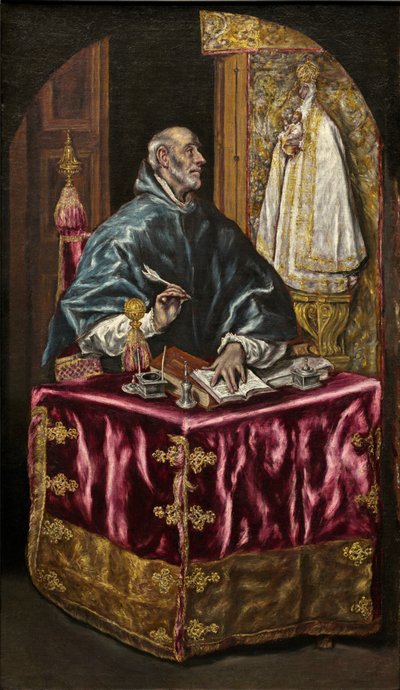 Saint Ildefonso - El Greco
