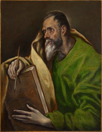Saint Luc - El Greco