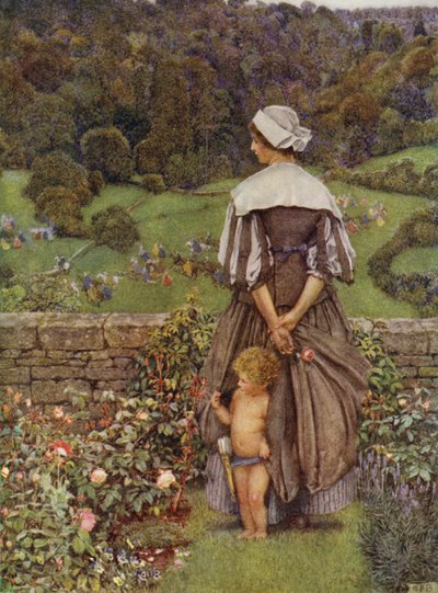 Une hue et un cri après Cupidon - Eleanor Fortescue Brickdale