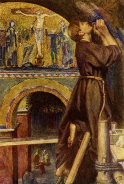 Vieilles images à Florence - Eleanor Fortescue Brickdale