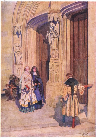 Pétrarque et Laure à Avignon : 
