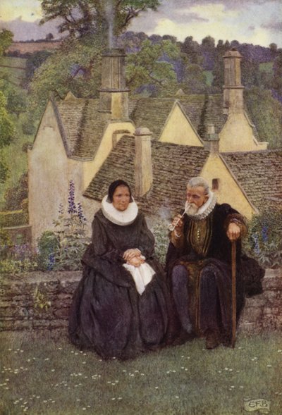 Ainsi, nous sommes calmes quand les passions ne sont plus! - Eleanor Fortescue Brickdale