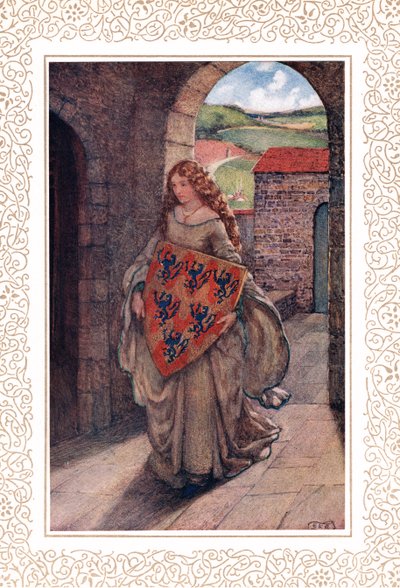 Puis elle monta à sa tour..., illustration de 