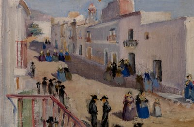 Scène de rue, n.d. - Eleanor Harris