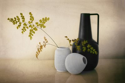 Nature morte avec vases modernes - Elena Arjona