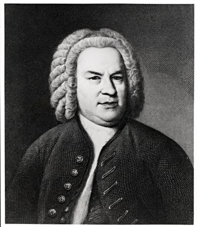 Portrait de Johann Sebastian Bach, compositeur allemand - Elias Gottleib Haussmann