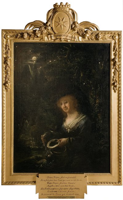 Maria Gyllenstierna von Lundholm (1716-1783), Baronin, verheiratet mit dem Ratsherrn Baron Esbjörn Kristian Reuterholm - Elias Martin