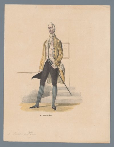 Mr. Deminière - Elias Spanier (attributed to)
