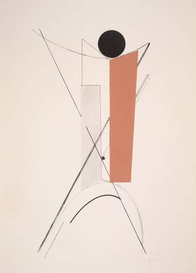 Sans titre - Eliezer Markowich Lissitzky