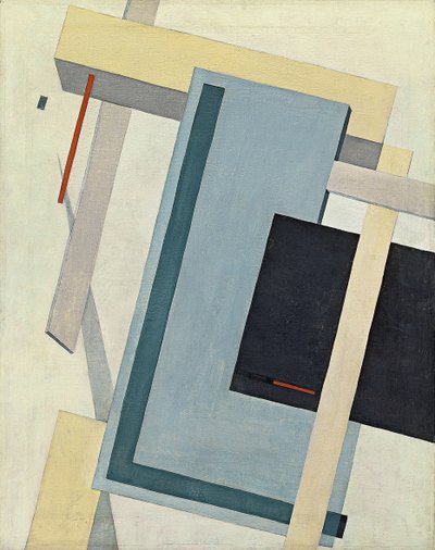 Proun 4 B, 1919-1920 - Eliezer Markowich Lissitzky