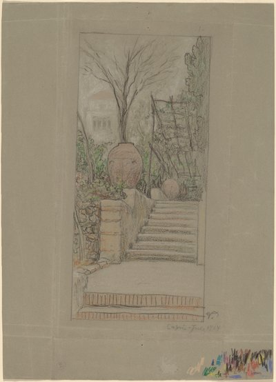 Capri, 1914 - Elihu Vedder