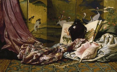 Nature morte japonaise, 1879 - Elihu Vedder