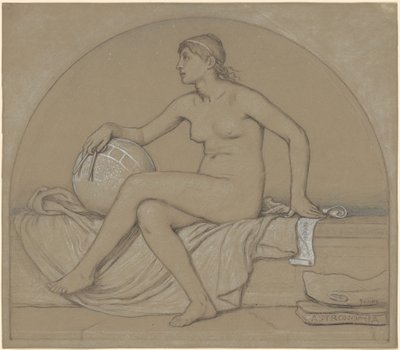 Étude pour "Astronomie" - Elihu Vedder