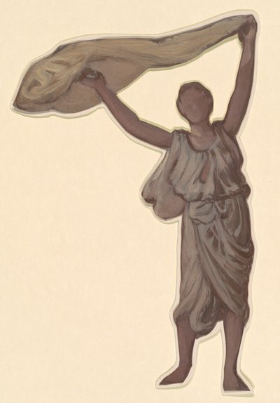 Étude pour "Jeunes filles grecques se baignant" - Elihu Vedder
