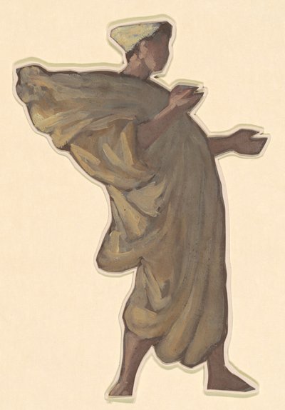 Étude pour Les Filles Grecques se Baignant - Elihu Vedder