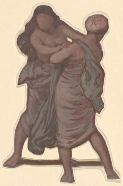 Étude pour des filles grecques se baignant - Elihu Vedder