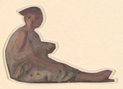 Étude pour Filles grecques se baignant, vers 1872 - Elihu Vedder