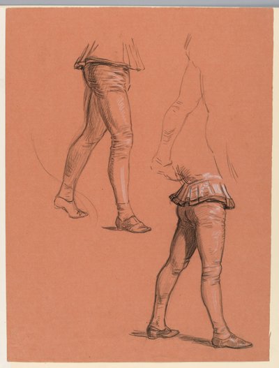 Étude pour "Procession de mariage" - Elihu Vedder