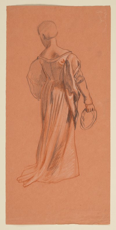 Étude pour "Procession de mariage" - Elihu Vedder
