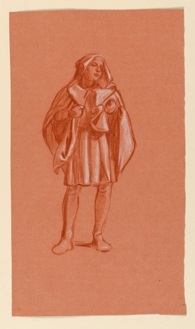 Étude pour "Procession de mariage" - Elihu Vedder