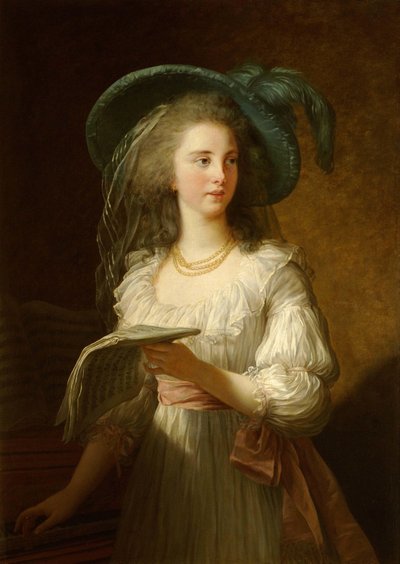 Martine-Gabrielle-Yoland de Polastron (1745–1793), duchesse de Polignac - Élisabeth Louise Vigée Le Brun