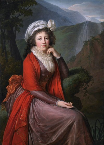 Portrait de la comtesse Maria Theresia Bucquoi, née Parr - Élisabeth Louise Vigée Le Brun