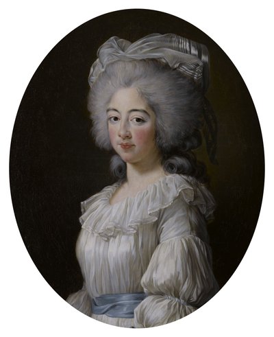 Portrait de Marie Joséphine de Savoie (1753-1810), comtesse de Provence - Élisabeth Louise Vigée Le Brun