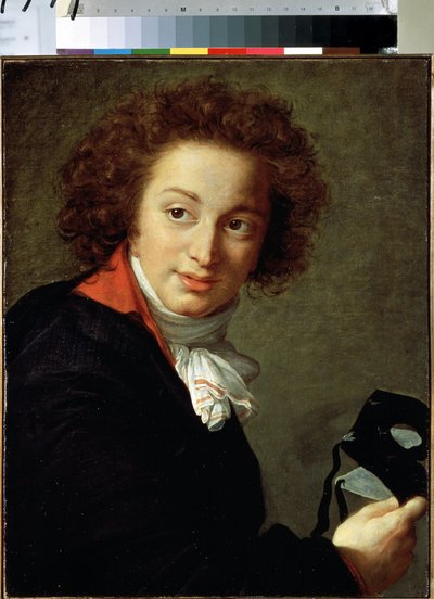 Portrait du comte Grigory Chernyshov avec un masque - Elisabeth Louise Vigee Lebrun