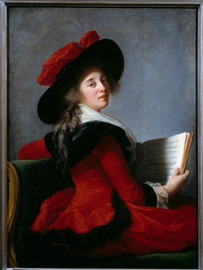 Portrait de la baronne de Crussol - Elisabeth Louise Vigee Lebrun